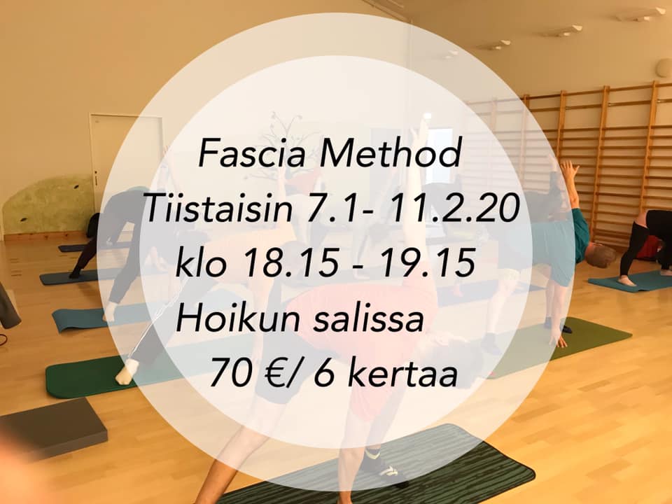 FasciaMethod-kurssi alkaa tammikuussa